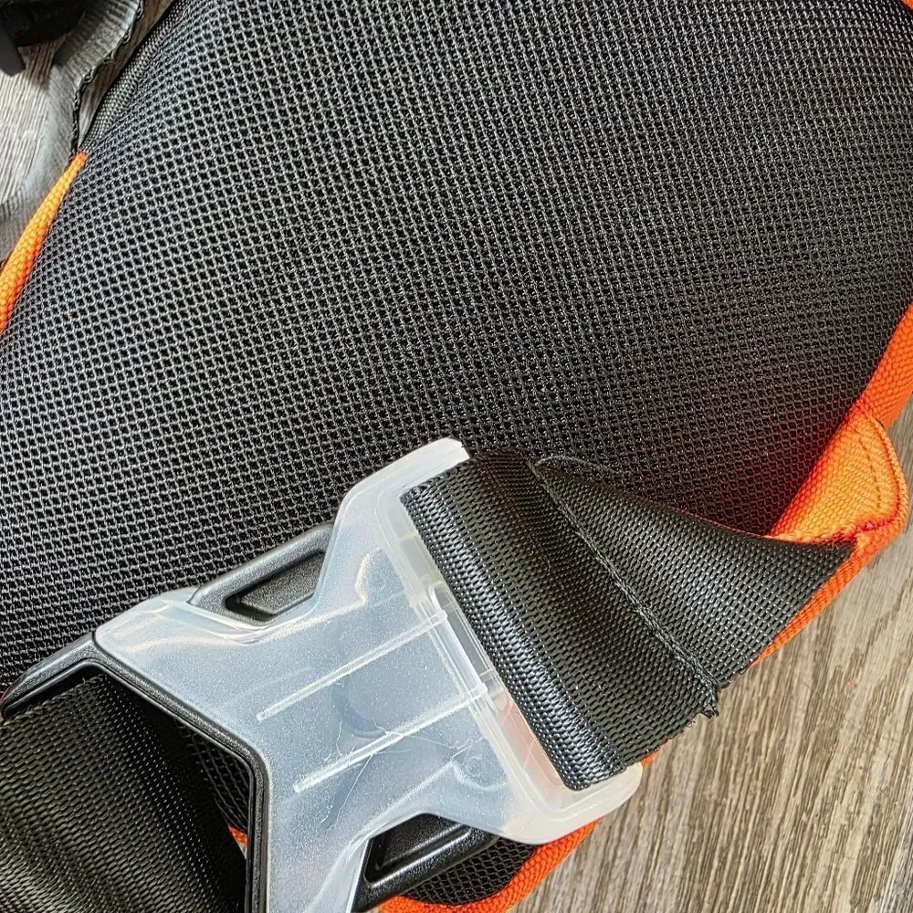 Air Jordan OG MVP Hip Bag Fanny Pack Orange Black Zippers Buckle Retro Brand New